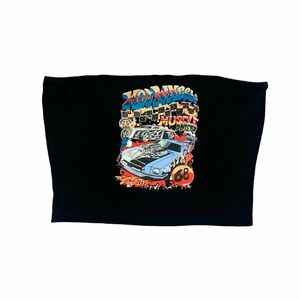 SHEIN Hot Wheels Graphic Tube Top